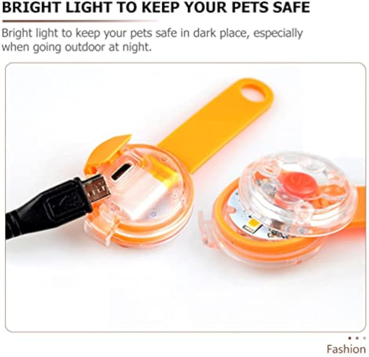 Pet Glow Pendant Light Pendant Pet Hanging Adorn Dog Safety Pendant Outdoor Dog Luminous Pendant Dog Lights For Night Walking Luminous Dog Pendant Dog Neck Decor - Paw Heroes Shop