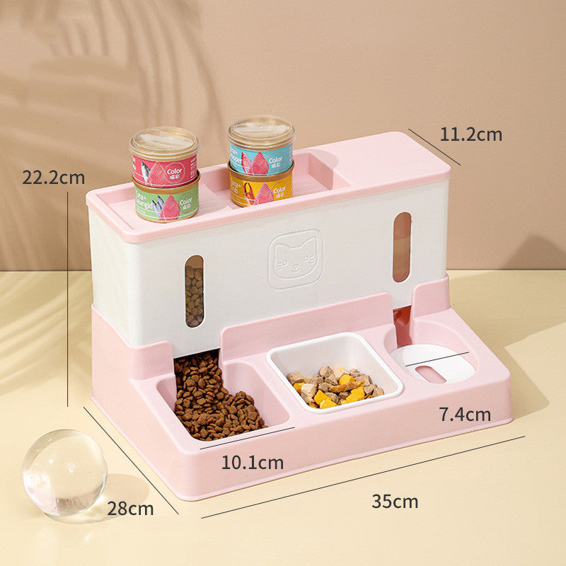 Automatic Pet Feeder Automatic Refilling Cat Drinking Water - Paw Heroes Shop