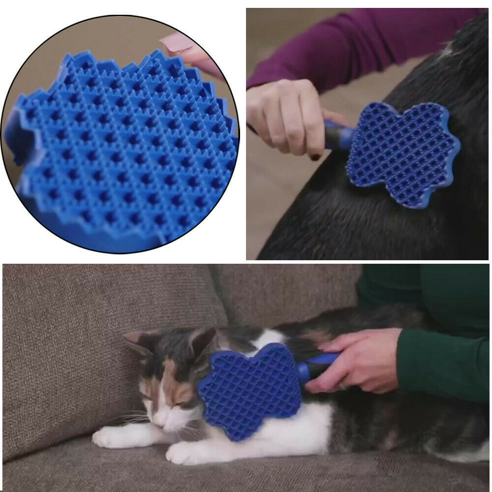 Pet Hair Remover Brush Gentle Pet Grooming Brush - Paw Heroes Shop