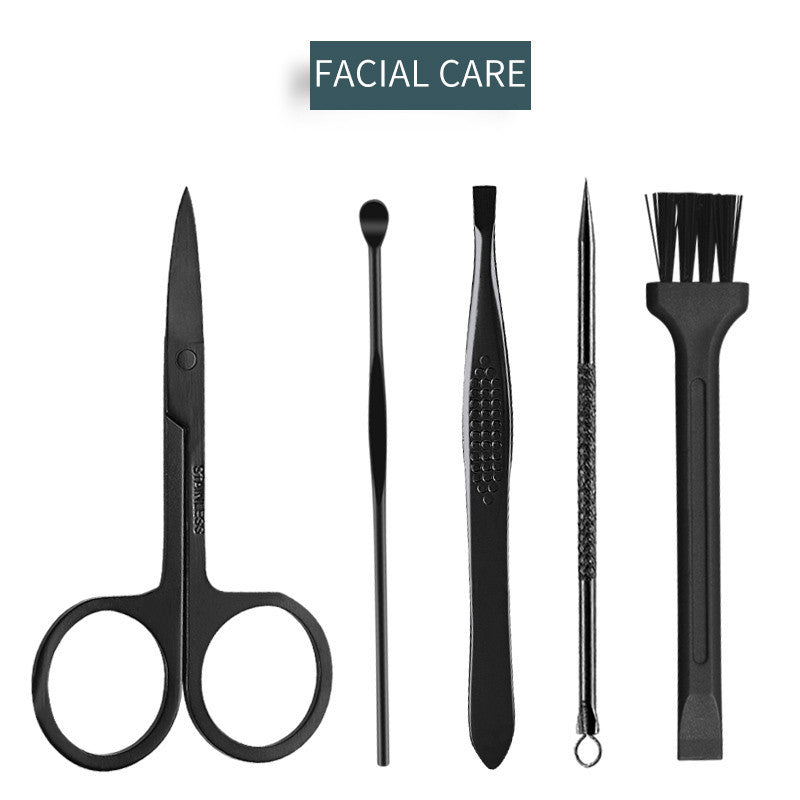 16pcs set Nail Clipper Cutter Trimmer Ear Pick Grooming Kit Manicure Set Pedicure Toe Nail Art Tools Set Kits with Bag - Paw Heroes Shop
