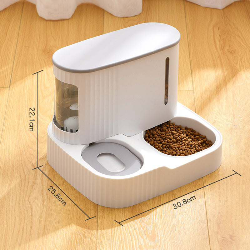 Cat Automatic Drinking Fountain Feeder Integrated Water Feeder Pet Supplies - Paw Heroes Shop