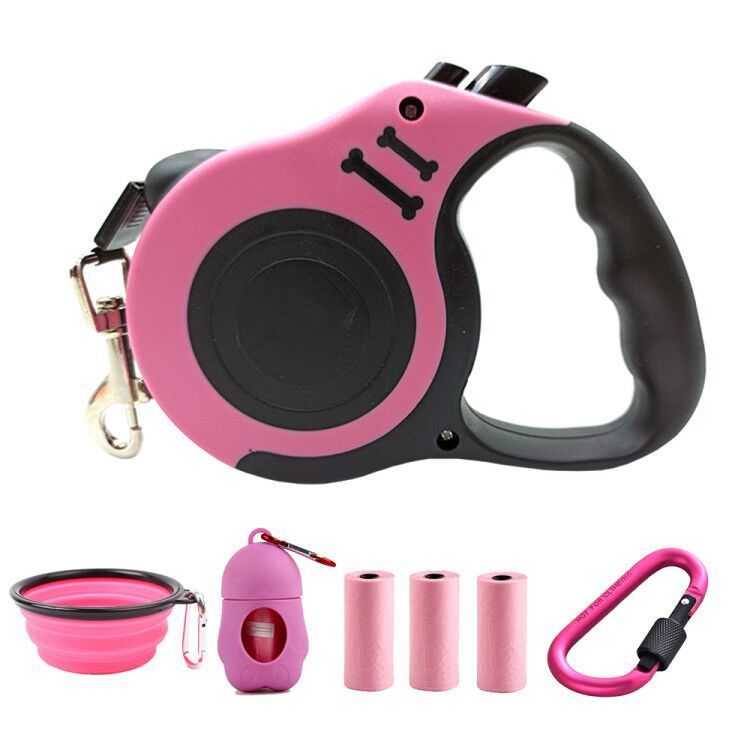 Pet Automatic Retractable Traction Rope Set Dog Leash Dog Traction Rope Device - Paw Heroes Shop