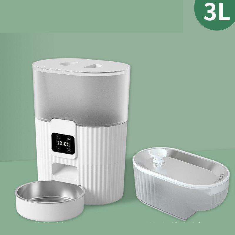 Automatic Timing And Quantitative Intelligent Feeder For Cats And Dogs - Paw Heroes Shop