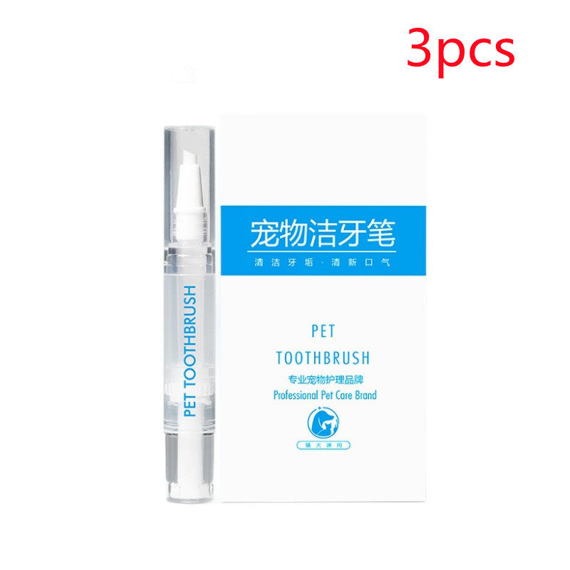 Pet Toothbrush Pen Teeth Cleaning Tools Breath Pet - Paw Heroes Shop