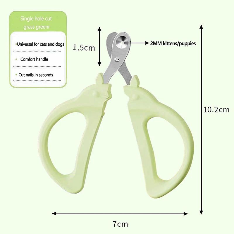 Professionals Cute Shape Pet Cat Dog Nail Clipper Cutter Grooming Scissor Clipper Claw Nail Supplies Pet Nail Trimmer - Paw Heroes Shop