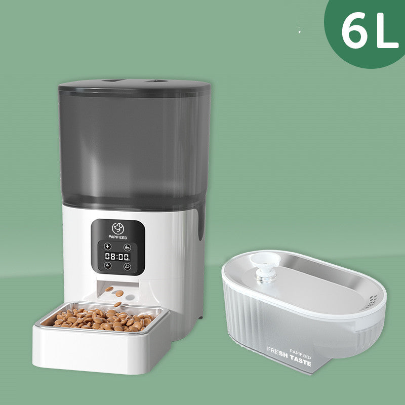 Automatic Timing And Quantitative Intelligent Feeder For Cats And Dogs - Paw Heroes Shop