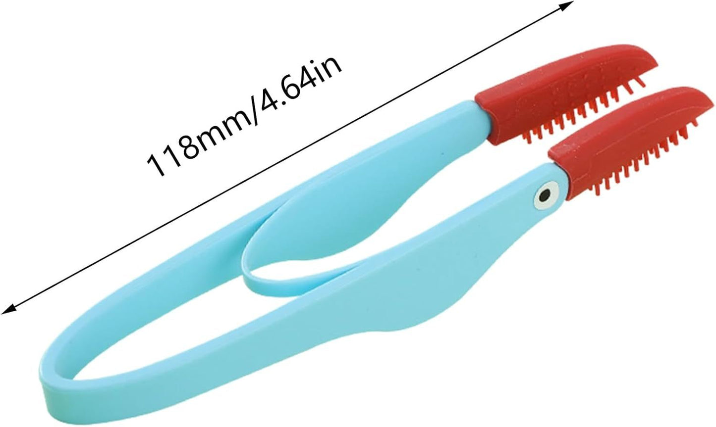 Pet Tear Marks Brush Pet Tear Marks Brush Cat Dog Eye Excrement Brush Soft Washable Pet Combing Brush With Handle Tear Comb Tear Stain Remover Comb Pet Grooming Tools - Paw Heroes Shop