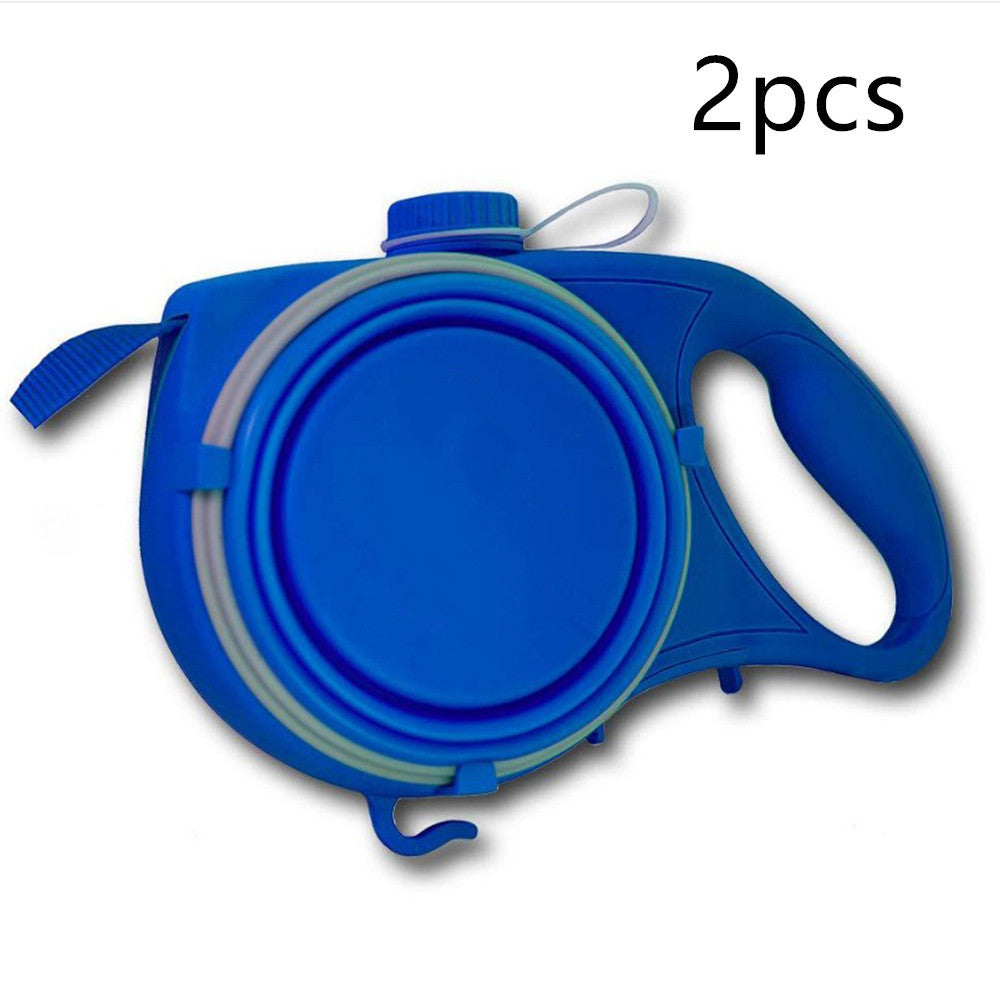 Multifunctional Pet Leash Automatic Retractable Leash Portable Dog Leash - Paw Heroes Shop