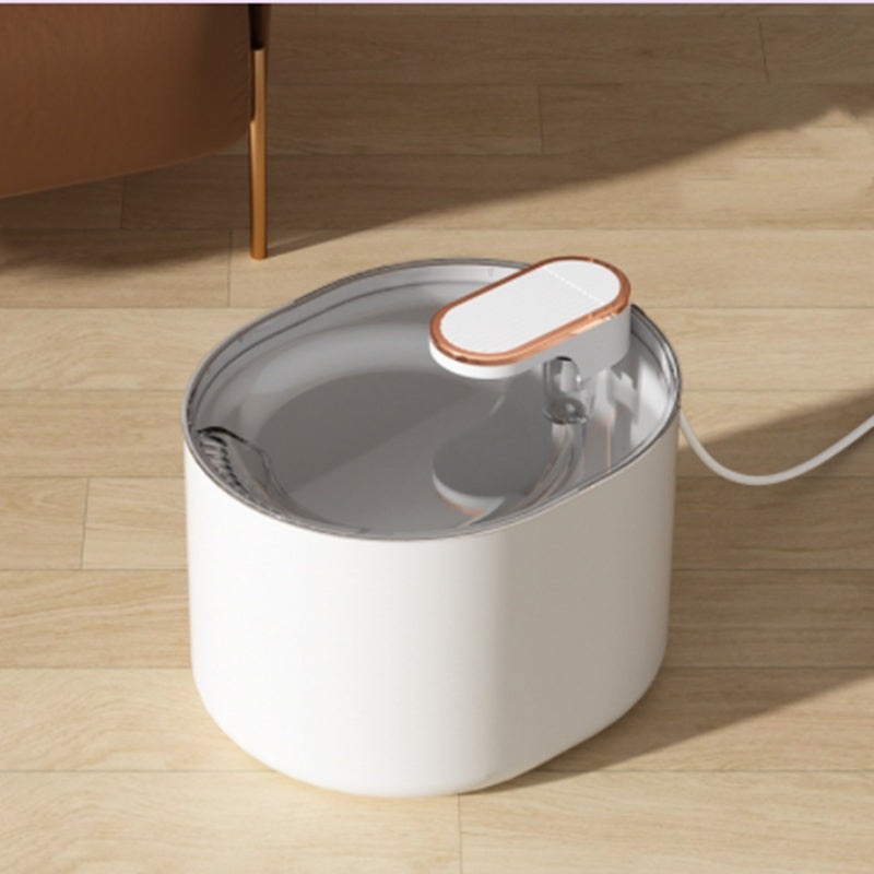Automatic Pet Cat Water Fountain Mute Water Bowl USB Charge Auto Electric Pet Drinking Dispenser For Cat Dog Pet Products - Paw Heroes Shop