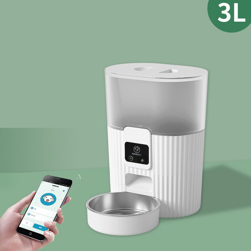 Automatic Timing And Quantitative Intelligent Feeder For Cats And Dogs - Paw Heroes Shop