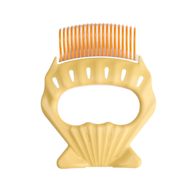 Pet Dog Cat Combs Shell Shaped Hair Remover Brush Pet Grooming Tools Dog Massage Comb Brush For Remove Pet Cat Loose Hairs - Paw Heroes Shop