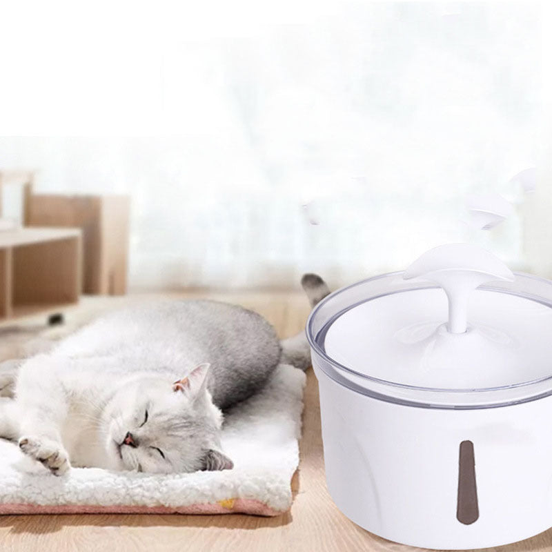 Pet Dog Cat Water Fountain Electric Automatic Water Dispenser Container LED Water Level Display For Dogs Cats Drink - Paw Heroes Shop