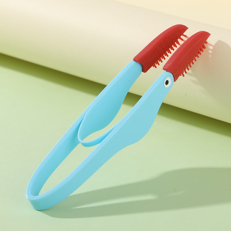 Pet Tear Marks Brush Pet Tear Marks Brush Cat Dog Eye Excrement Brush Soft Washable Pet Combing Brush With Handle Tear Comb Tear Stain Remover Comb Pet Grooming Tools - Paw Heroes Shop
