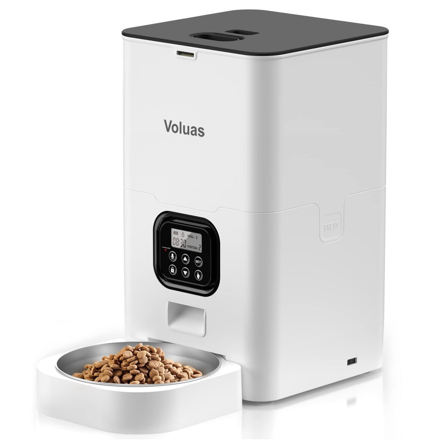 Household Pet Intelligent Automatic Double Meal Feeder - Paw Heroes Shop