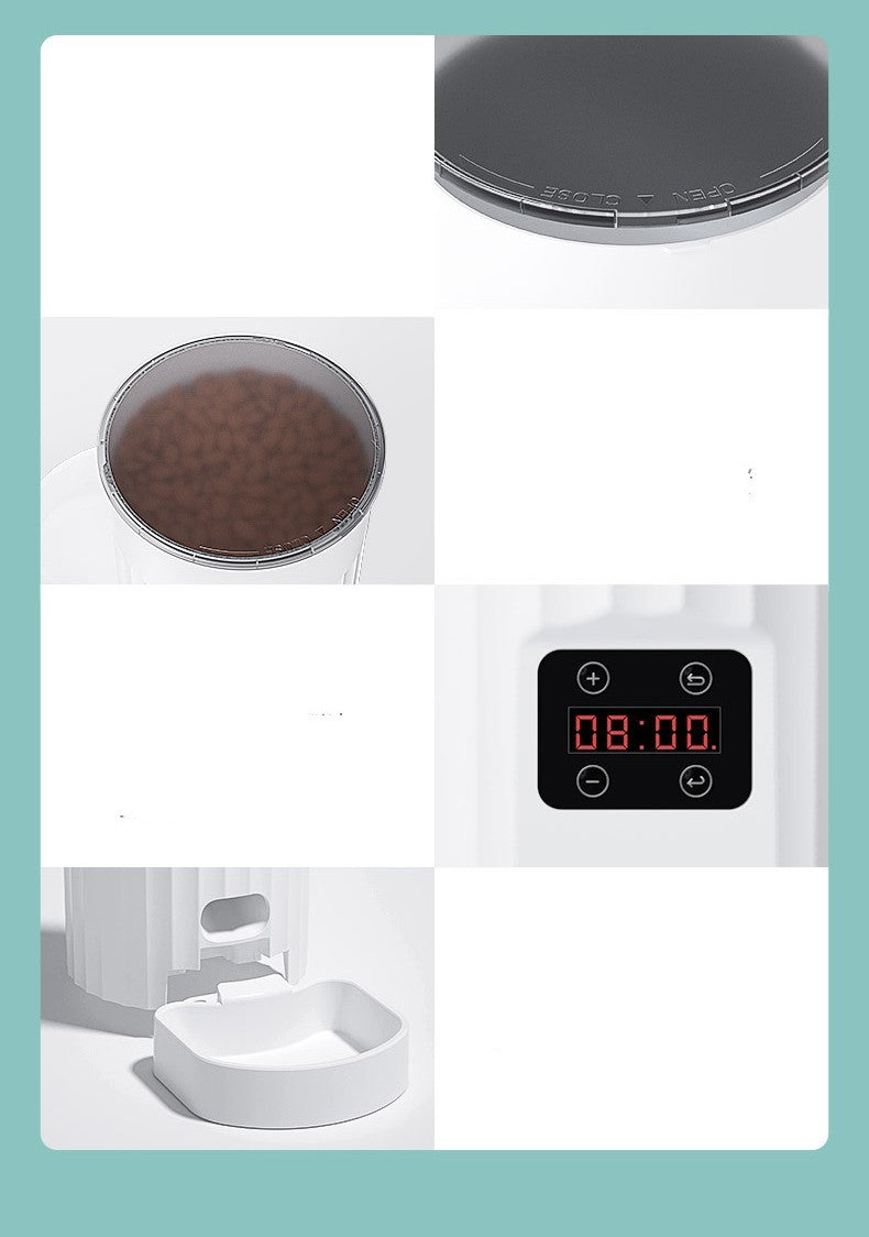 Cat Automatic Pet Feeder Intelligence - Paw Heroes Shop