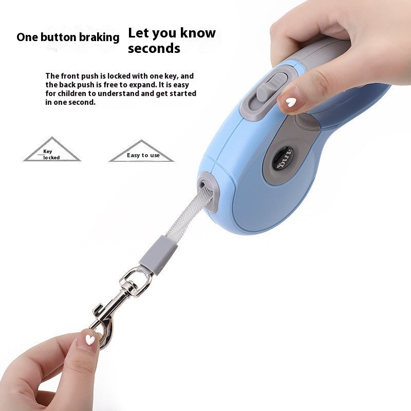 Simple Household Automatic Retractable Dog Leash - Paw Heroes Shop