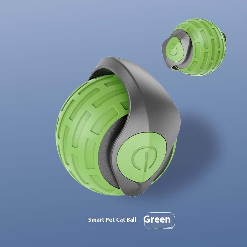 New Interactive Cat Toys Ball Auto Electric Rolling Ball Toys For Cat Kitty Pets Smart Automatic Teaser USB Rechargeable Cat Toy Pet Products - Paw Heroes Shop