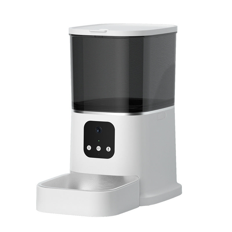 Pet Automatic Feeder Large Capacity Smart Voice Recorder APP Control Timer Feeding Cat Dog Food Dispenser With WiFi Pet Bowl - Paw Heroes Shop