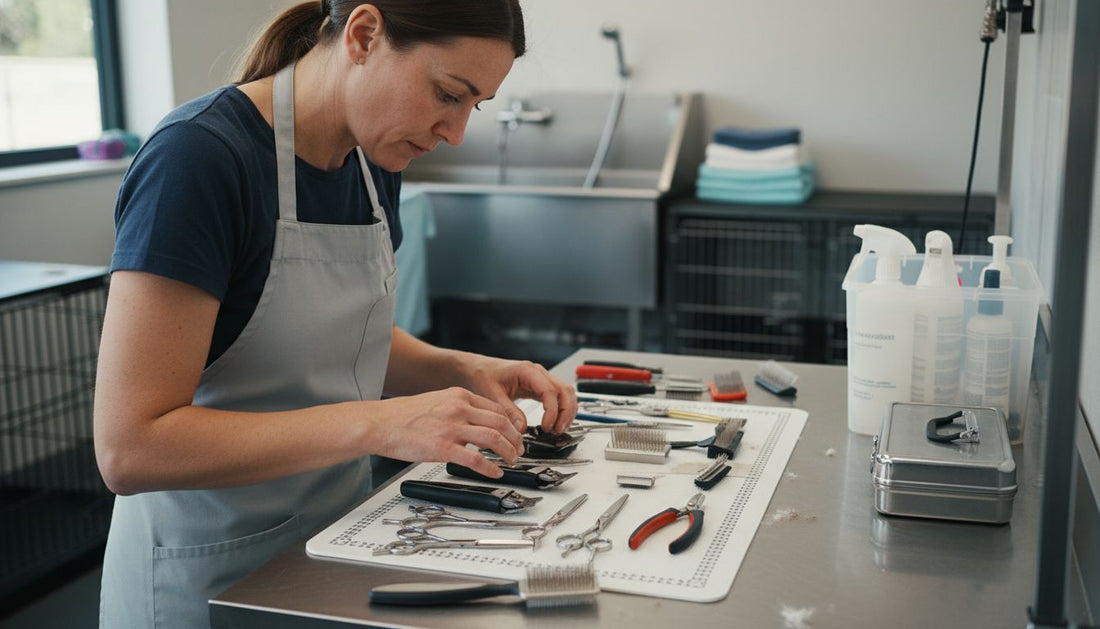 pet grooming workstation