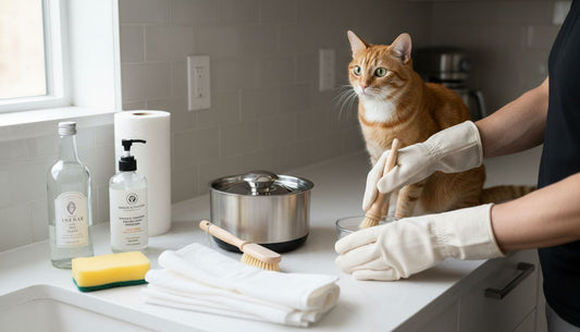 pet fountain cleaning supplies