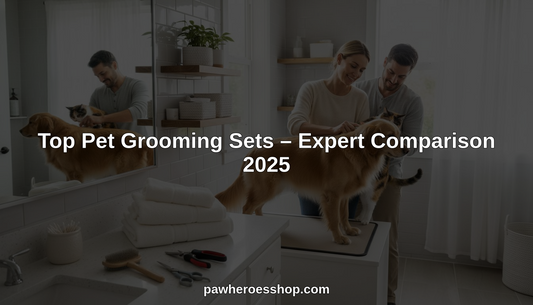 top pet grooming sets hero header image