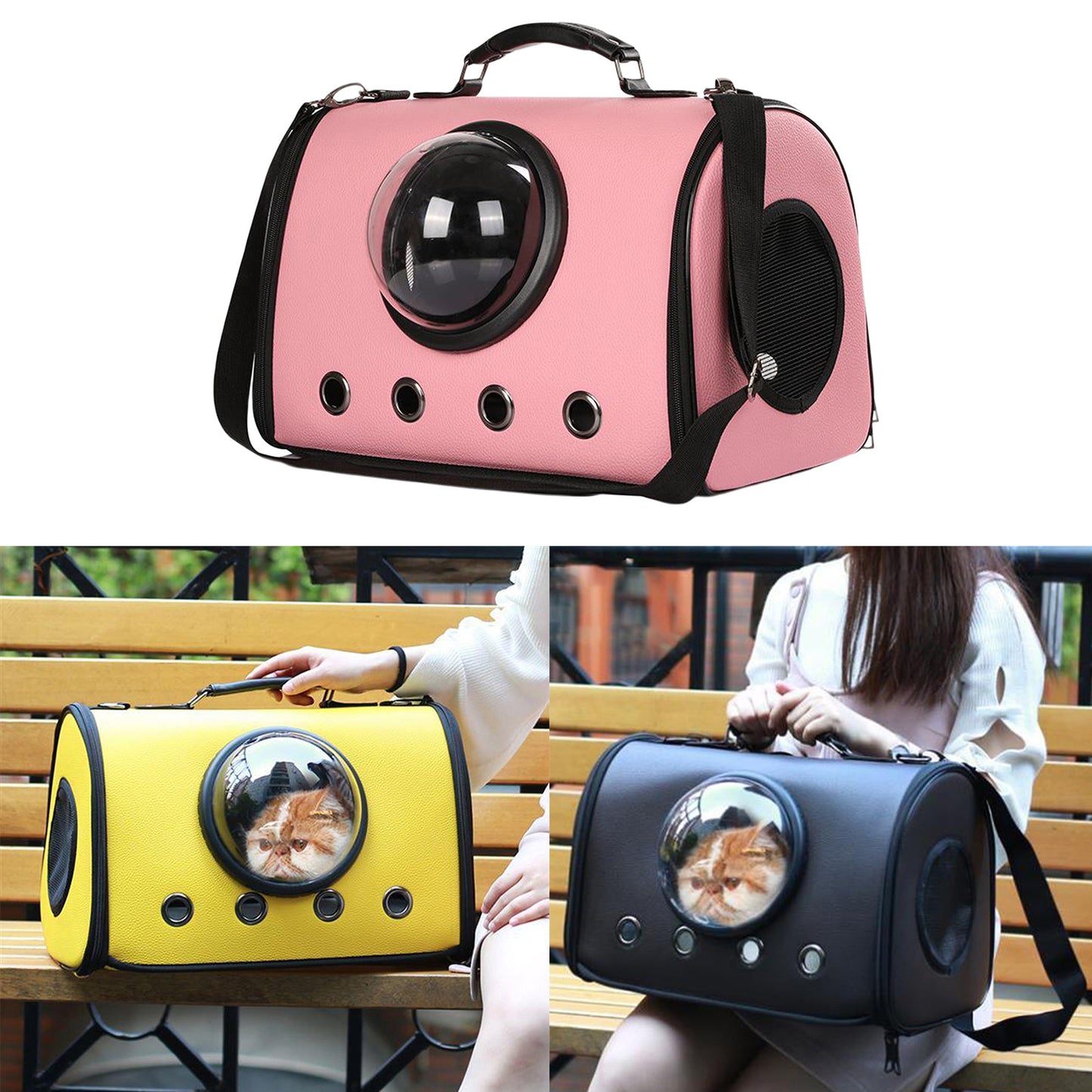 pet carrier for small dogs, cats puppies - Paw Heroes Shop