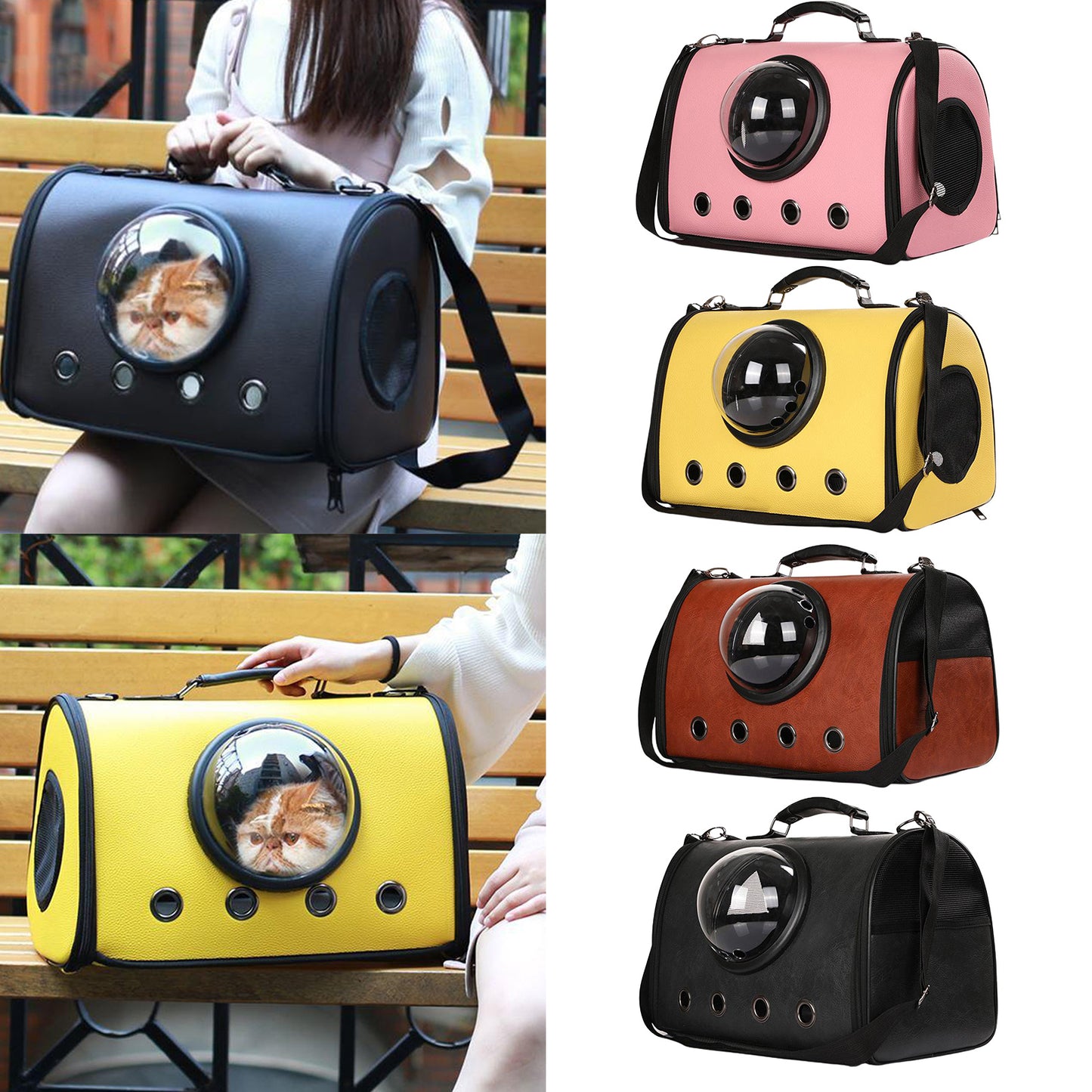 pet carrier for small dogs, cats puppies - Paw Heroes Shop