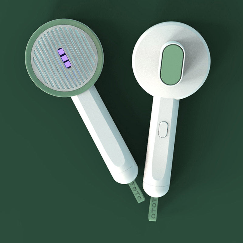 Hoopet 2-In-1 Durable Functional Pet Comb Detector UVC Cat Moss Detection Lamp Dog Hair Remover Cat Brush Grooming Tools - Paw Heroes Shop