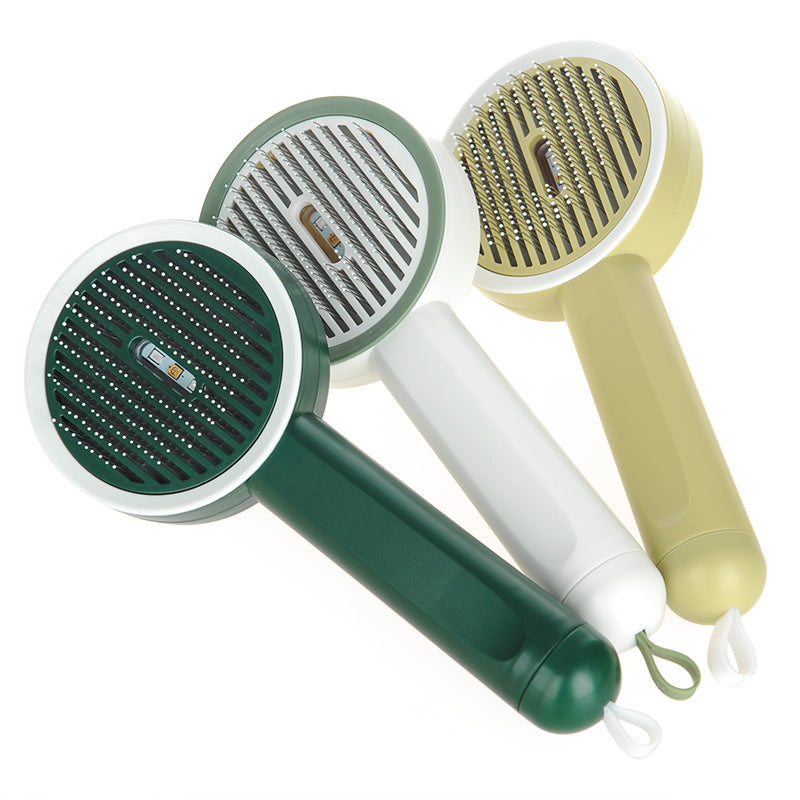 Hoopet 2-In-1 Durable Functional Pet Comb Detector UVC Cat Moss Detection Lamp Dog Hair Remover Cat Brush Grooming Tools - Paw Heroes Shop