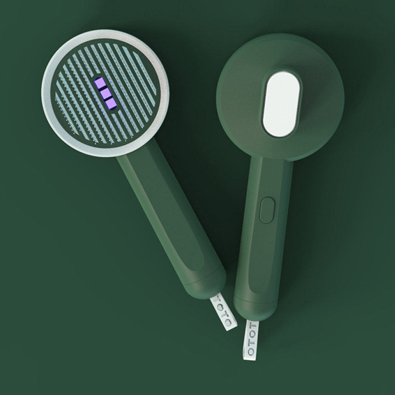 Hoopet 2-In-1 Durable Functional Pet Comb Detector UVC Cat Moss Detection Lamp Dog Hair Remover Cat Brush Grooming Tools - Paw Heroes Shop