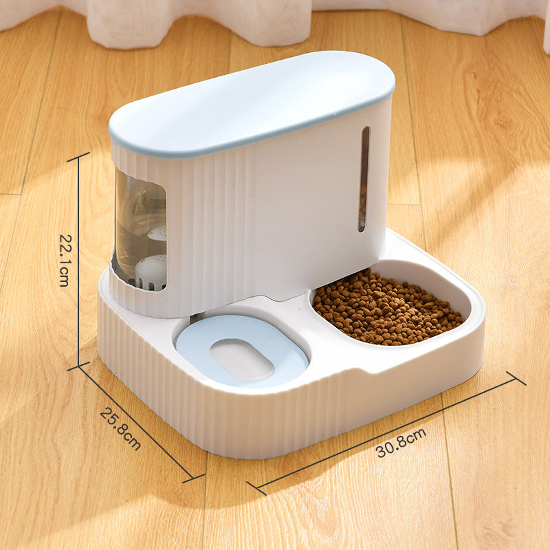 Cat Automatic Drinking Fountain Feeder Integrated Water Feeder Pet Supplies - Paw Heroes Shop
