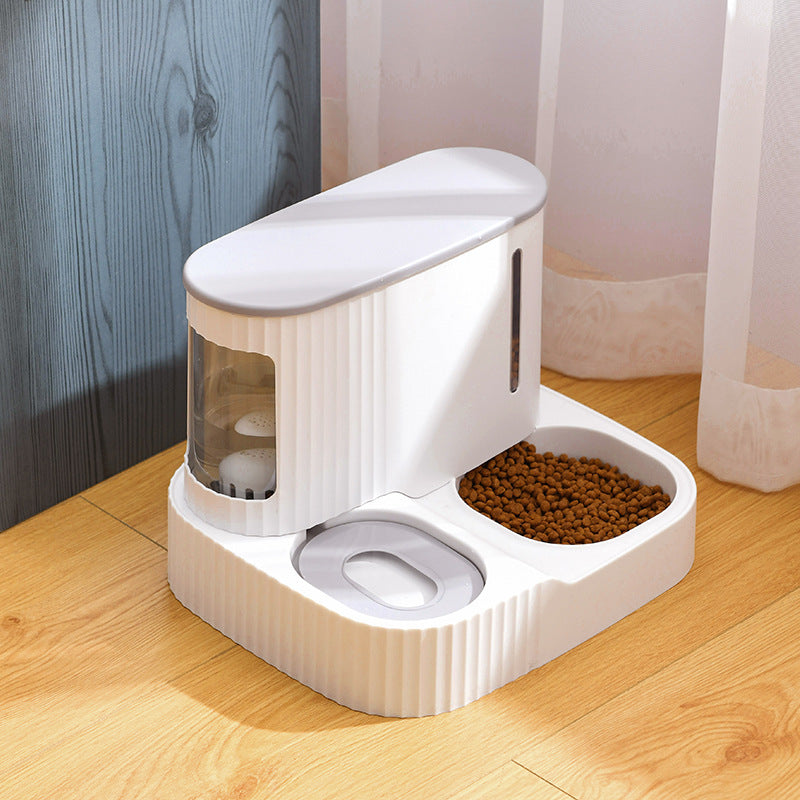Cat Automatic Drinking Fountain Feeder Integrated Water Feeder Pet Supplies - Paw Heroes Shop