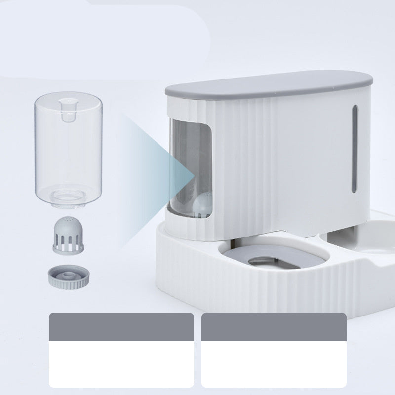 Cat Automatic Drinking Fountain Feeder Integrated Water Feeder Pet Supplies - Paw Heroes Shop