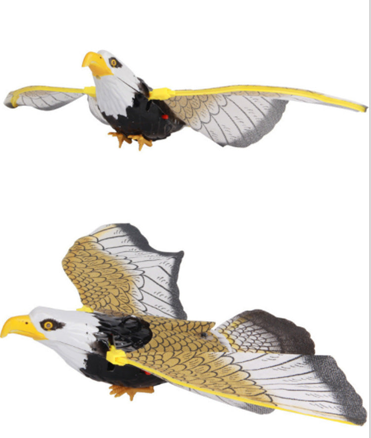 Simulation Bird Cat Interactive Pet Toys Hanging Eagle Flying Teasering Play Kitten Dog Toys Animals Cat Accessories Supplies - Paw Heroes Shop
