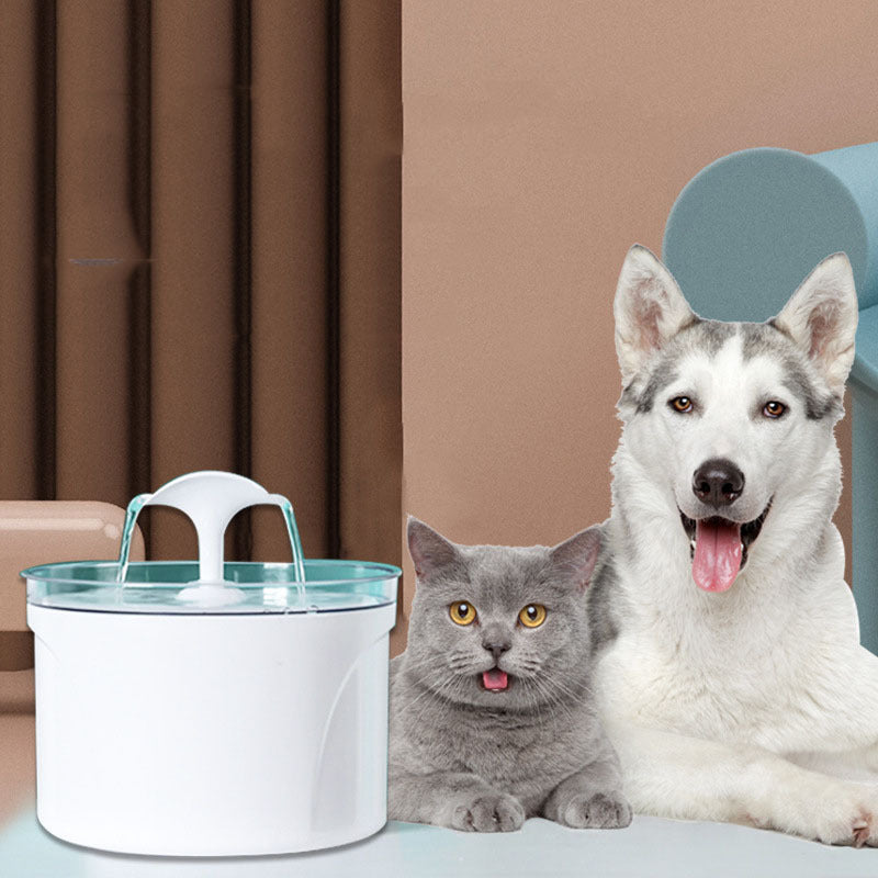 Pet Dog Cat Water Fountain Electric Automatic Water Dispenser Container LED Water Level Display For Dogs Cats Drink - Paw Heroes Shop