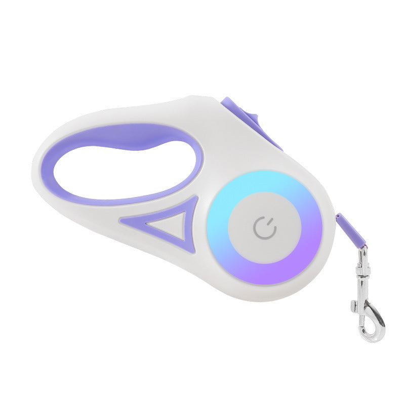 Dog Leash Retractable Leash And Dog Collar Spotlight Automatic Pet Dog Cat Traction Rope For Small Medium Dogs Pet Product - Paw Heroes Shop