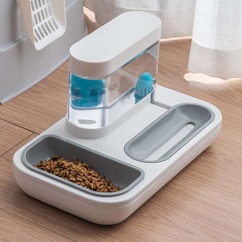 automatic pet cat feeder water dispenser - Paw Heroes Shop
