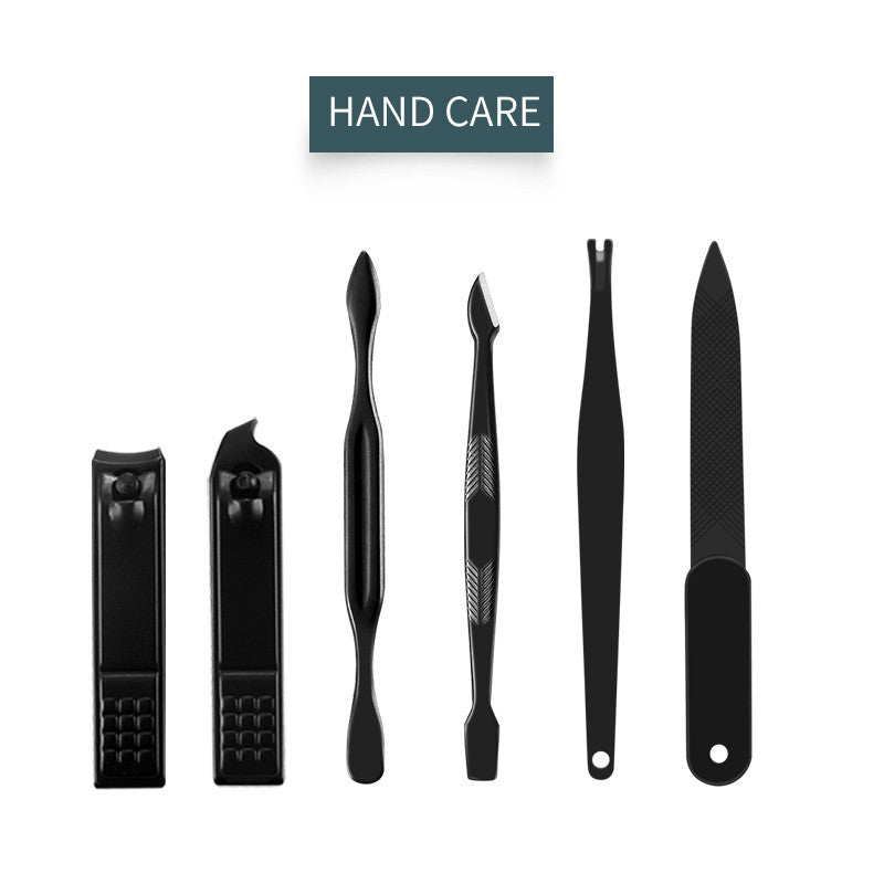 16pcs set Nail Clipper Cutter Trimmer Ear Pick Grooming Kit Manicure Set Pedicure Toe Nail Art Tools Set Kits with Bag - Paw Heroes Shop