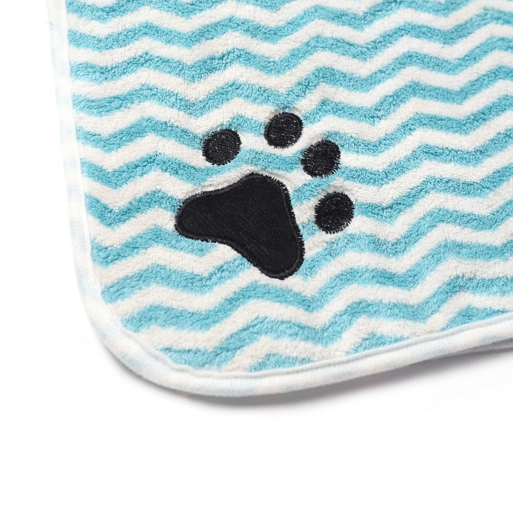 Pet Dogs And Cats Microfiber Bathrobe Towel - Paw Heroes Shop