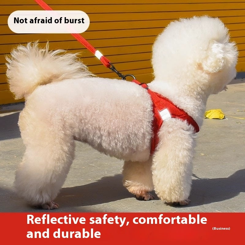 Dog Walking Dog Rope Leash Vest Style - Paw Heroes Shop