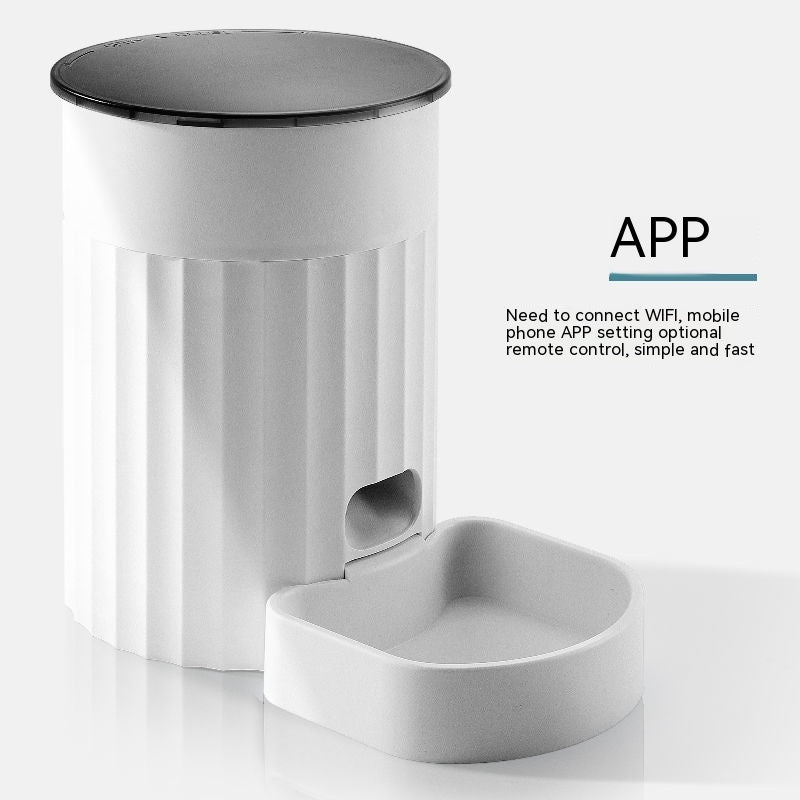 Intelligent Automatic Timing Wifi Remote Pet Feeder - Paw Heroes Shop