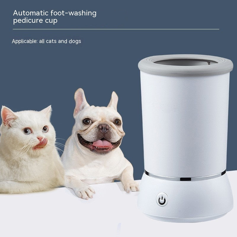 Pet Paw Cleaning Cup Automatic Foot Washing Dogs And Cats Electric Cleaning Device - Paw Heroes Shop
