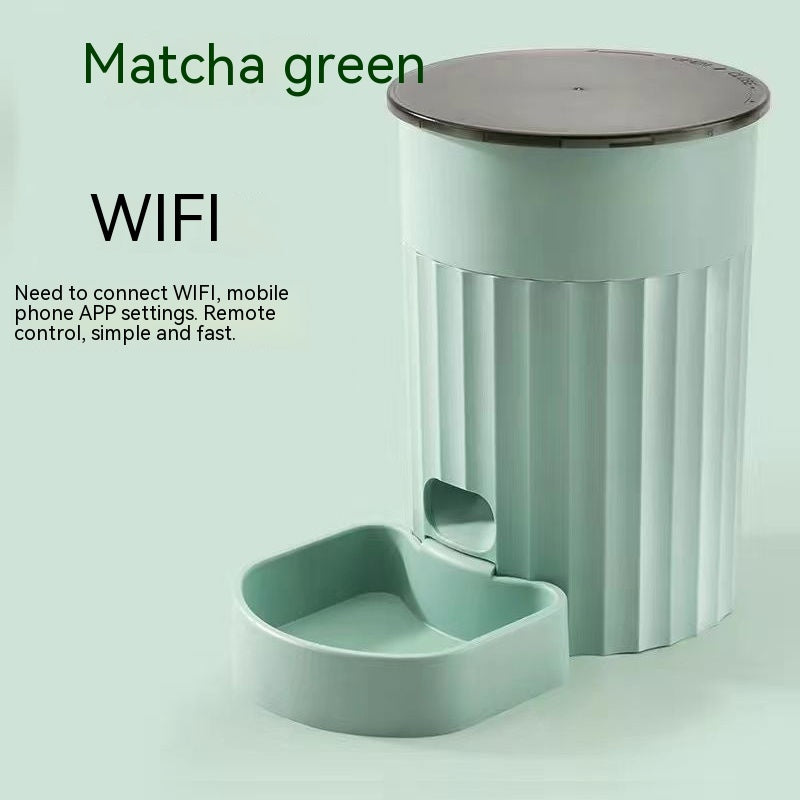 Intelligent Automatic Timing Wifi Remote Pet Feeder - Paw Heroes Shop