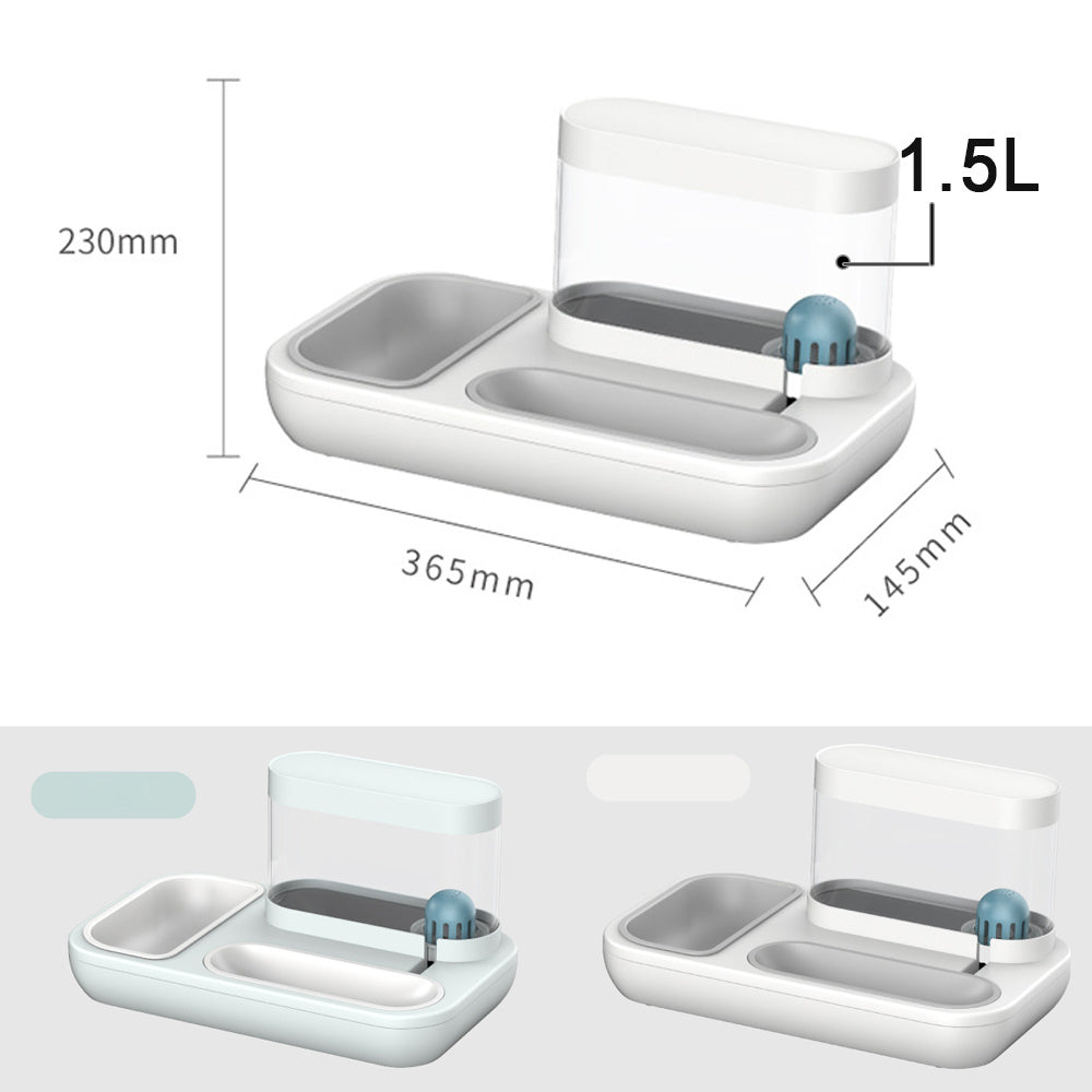 automatic pet cat feeder water dispenser - Paw Heroes Shop