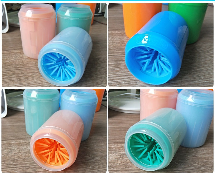 Pet Foot Washing Cup Dogs And Cats Automatic Claw Washing Cleaning Gadget - Paw Heroes Shop