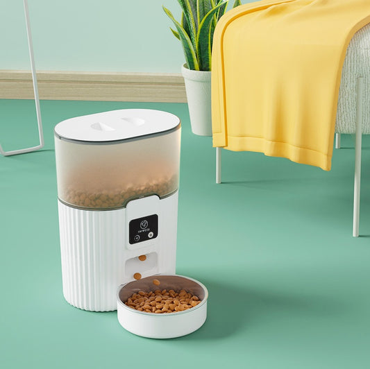 Automatic Timing And Quantitative Intelligent Feeder For Cats And Dogs - Paw Heroes Shop