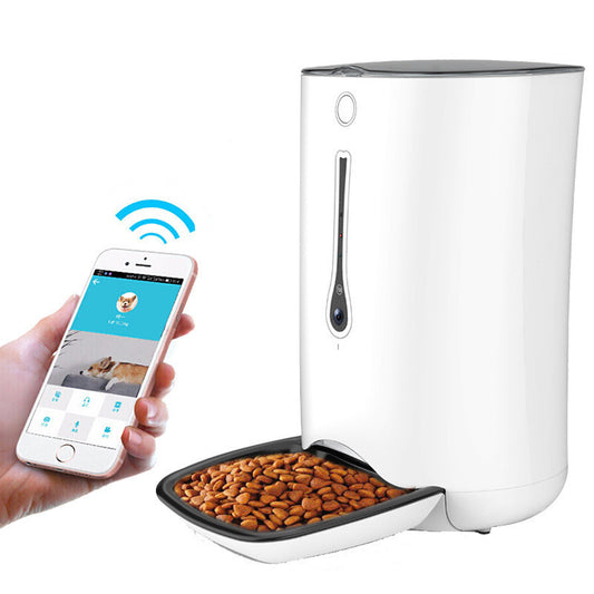 Timed pet video automatic feeder - Paw Heroes Shop