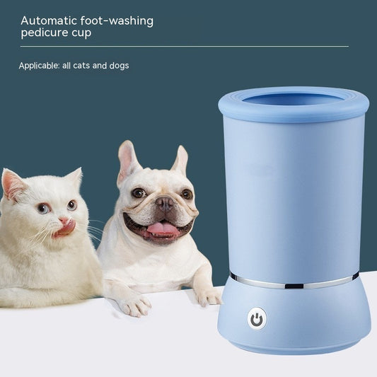 Pet Paw Cleaning Cup Automatic Foot Washing Dogs And Cats Electric Cleaning Device - Paw Heroes Shop