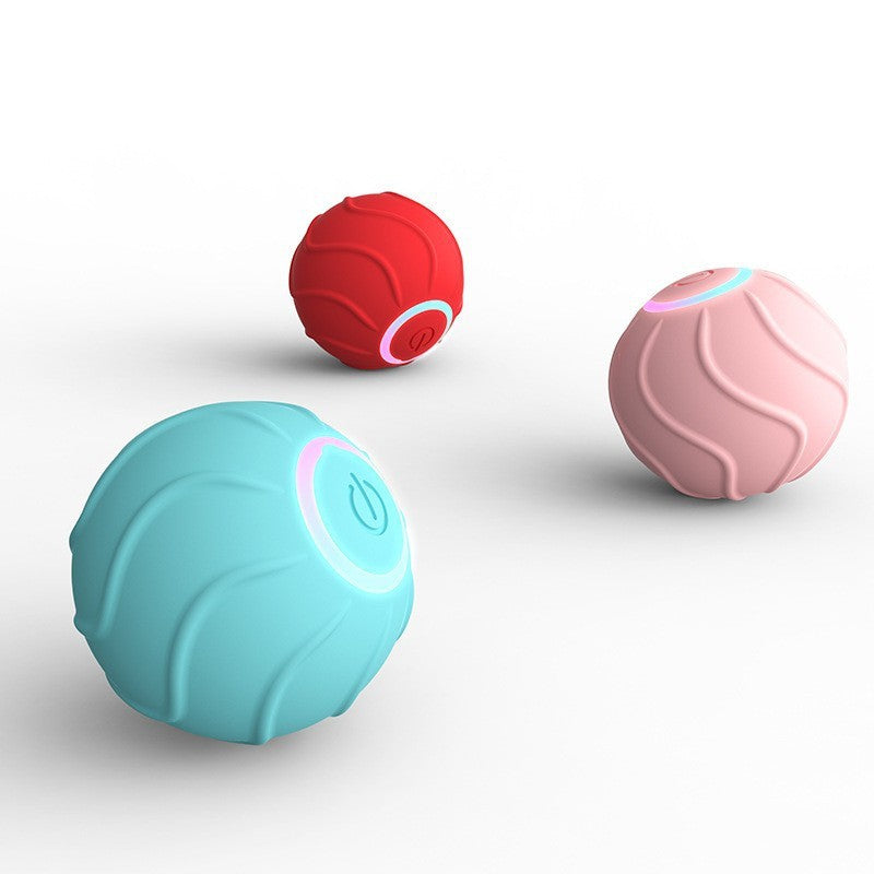 Smart Cat Toys Rolling Ball Pet Cat Owner Interactive Pets Toys Automatic Bouncing Ball USB Self Hi Teasing Kittens Jumping Ball - Paw Heroes Shop