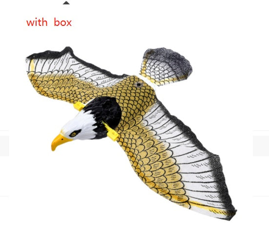 Simulation Bird Cat Interactive Pet Toys Hanging Eagle Flying Teasering Play Kitten Dog Toys Animals Cat Accessories Supplies - Paw Heroes Shop